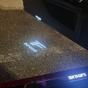 Set of 4 Lexus F Sport car door projector LED lights